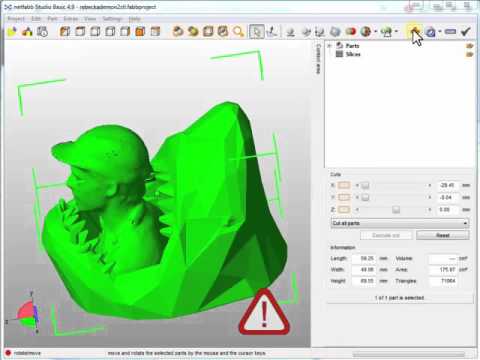 Always check if your STL-file is printable!