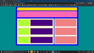 HTML and CSS Layout design | Basic Web Design With Source Code