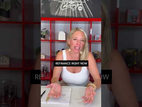 Why would someone refinance right now?
