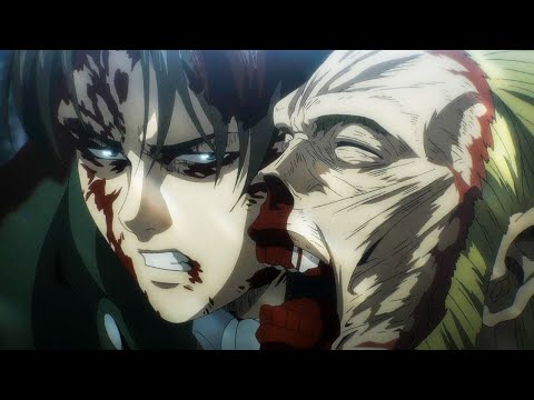 Attack on Titan Season 4 Levi vs Zeke Round 2 AMV I Am Machine - Three Days Grace