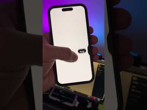 New Figma prototype! Scroll indicator inspired by the iPhone 16’s new camera button 🍏 #shorts