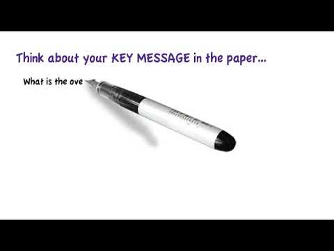 Writing the research article
