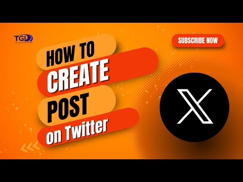 How To Create a Post on Twitter | Bangla | TGD | #twitter
