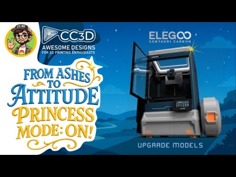 CC3D Projects - I Supercharged My Elegoo Centauri Carbon with INSANE 3D Mods! 🔧🔥
