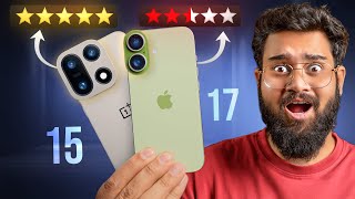 *REAL THRUTH* OnePlus 15 vs iPhone 17 Full Comparison 😱 Why No One Told This?