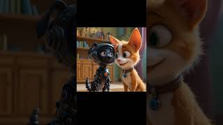 Dog Hacks AI to Save Cat! | Funny Animal Animation 2024