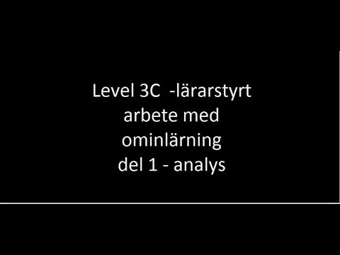 Trädet Web - Film 9  Level 3C Ljud- och bokstavsanalys