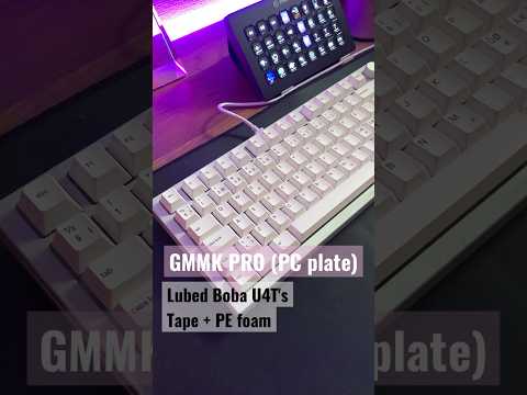 GMMK Pro + Boba U4T's | Soundtest