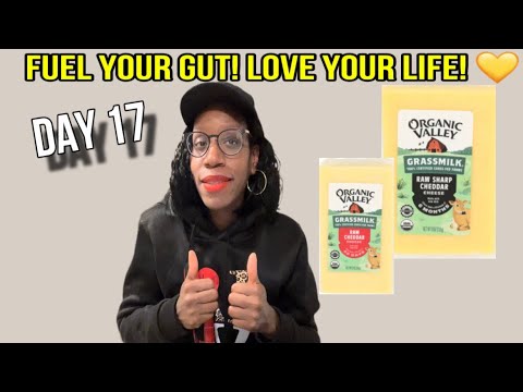 Day 17- My Daily Gut Health Secret: Raw Cheddar Cheese! #snacksmart #guthealth #wellnessforever