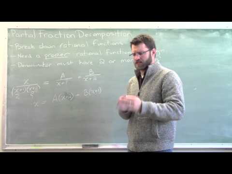 Partial Fraction Decomposition 1