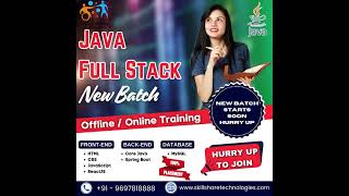 Full Stack Java Developer Course with 100% Placement Guarantee | Enroll Now!