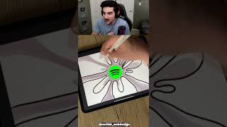 CREATING A SPOTIFY LOGO ANIMATION #shorts
