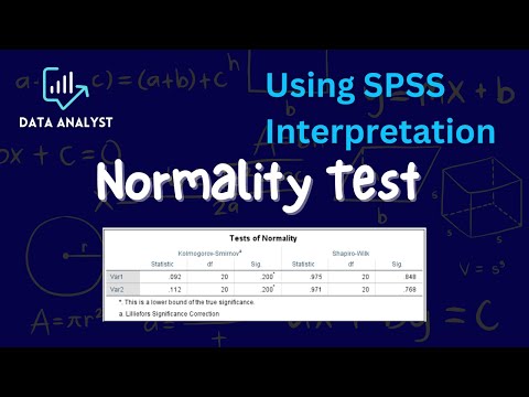Normality Test using SPSS #spss #normality