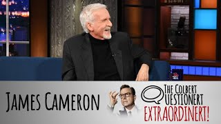 James Cameron Takes The Colbert Questionert
