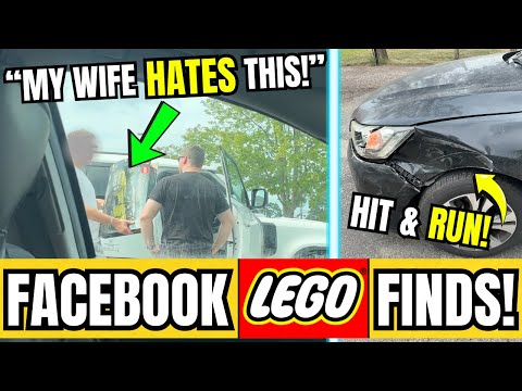 Shopping for Lego DEALS on Facebook Marketplace! Plus, a HIT & RUN?!