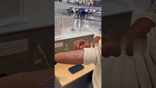 Electronic Tattoo That Connects to Your Phone #ElectronicTattoo #SmartTattoo #FutureTech #innovation