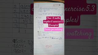 class -8 maths chapter-5 exercise:5.3 (examples) #chapter5 #exercise #maths #viral #class #examples