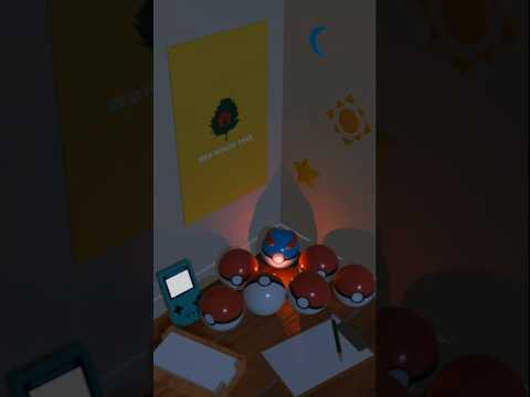 [Blender3D] An Eevee Pokémon Scene. #blender #3dart  #pokemon