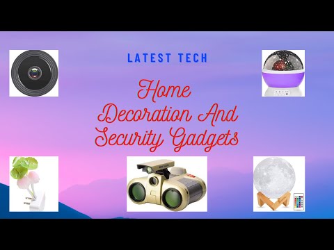 LATEST HOME DECORATION AND SECURITY GADGETS #securitycamera