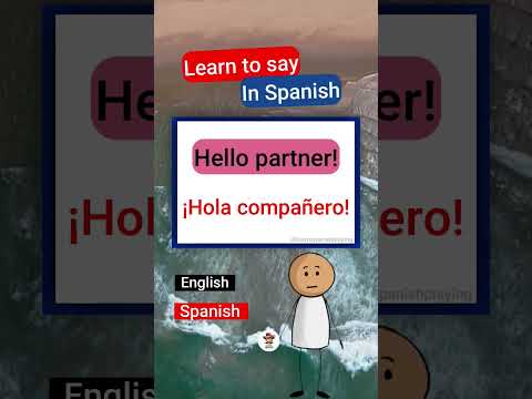 Learn speaking Spanish today! #LearnSpanish #SpanishQuiz #SpanishLearner #EasySpanish