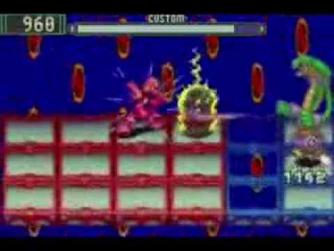 Megaman Battle Network 2 - VS SankeMan.EXE