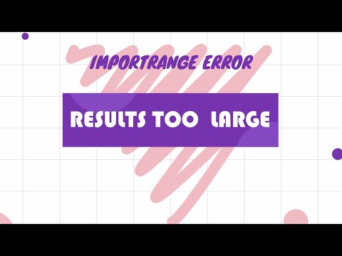 CARA MENGATASI RESULTS TOO LARGE SAAT IMPORTRANGE DATA BESAR DI GOOGLE SHEETS