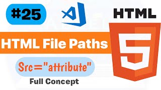 Html File Path urdu/hindi | html full course for beginner | course | Web development tutorial #25