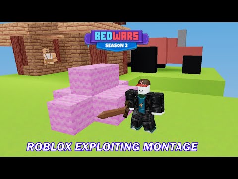 Roblox Bedwars scripts are like Minecraft Hacked Clients | Roblox Exploiting Montage