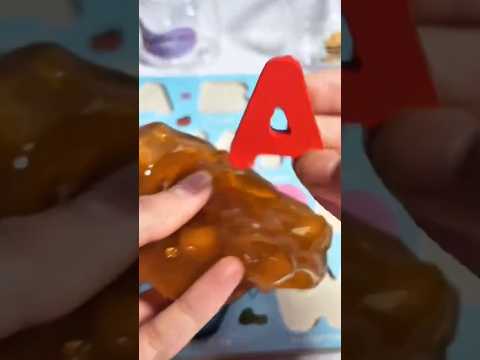 🧩 “Slime Surprise! A is for Apple  – Alphabet Puzzle Fun!” #kidslearning #toddlerlearning #abcd