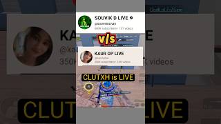 @SOUVIKDLIVE1 vs streamer | @kauroplive  | #souvikdshorts #souvikd #shorts