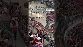 San Siro stadium is a vibe #shorts #football #milan #seriea #championsleague