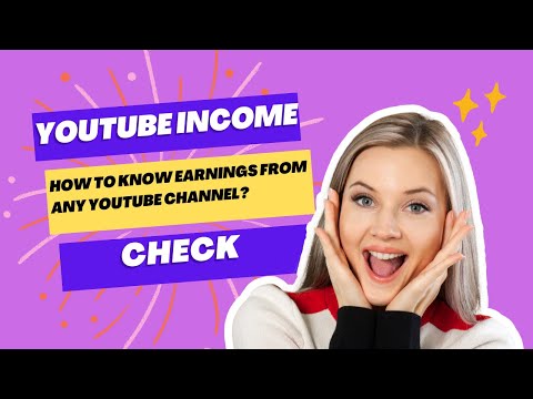 youtube income check ..  How to Know Earnings from Any youtube Channel?