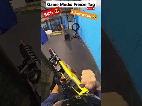 His cover FALLS 🤣 Nerf bk1s