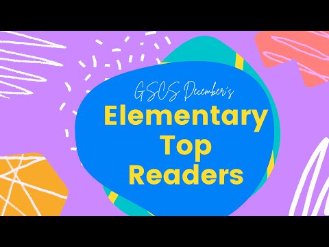 Elementary December Top Readers Video