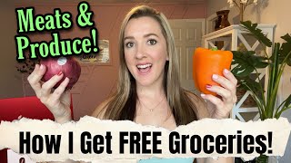 How I Get FREE Groceries! Like Meat & Produce! Part. 1 Beat Inflation