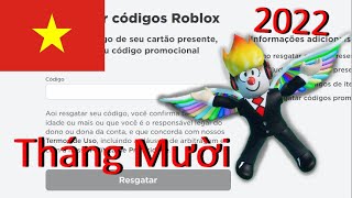 Tất cả mã khuyến mại (Codes) trong roblox tháng 10 năm 2022