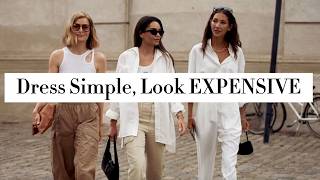 MINIMALIST FASHION: The ONLY 2025 GUIDE You Need to Look EXPENSIVE