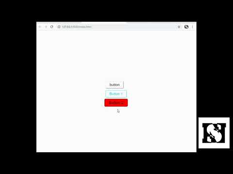 Hover effects for button with only HTML and CSS