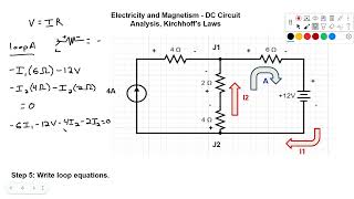 Kirchhoff's Laws - DC Circuit Analysis - FE Exam