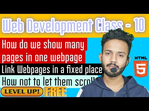 Web Development class #10 | HTML Frame Tag | Show many webpages in one webpage | NATL | Zulquir