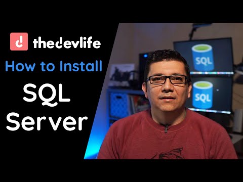 How To Install SQL Server Express Along With SSMS - Part 2 Database Server