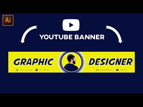 Youtube banner | Adobe illustrator  | Graphic designer youtube banner | Thani Creation