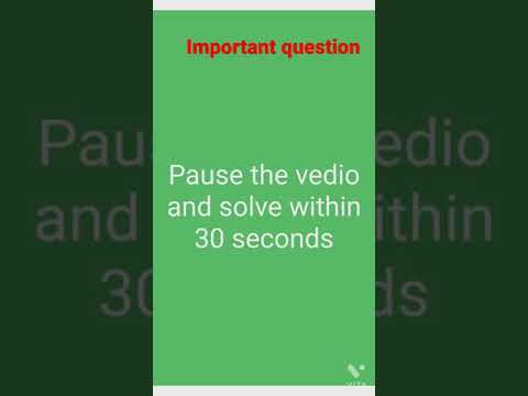 Time , Speed & Distance | Important Question | #shorts