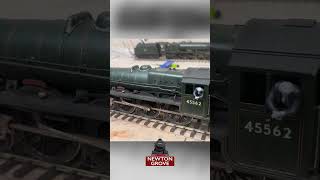 First Run - Jubilee 45562 Alberta Finally Moves #modelrailway #train #ogauge #modelrailroad #steam