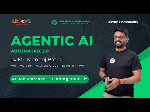 HireSmart AI - The Matchmaker Agent -  Finding Your Perfect Role using UiPath Agents & Mastero #2