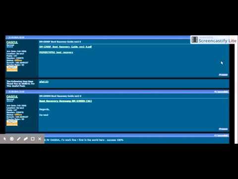 Dead Boot Recovery