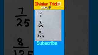 Dividing Tricks| Amazing Dividing Tricks #viralmath #shortsfeed #shortvideo #basicmath