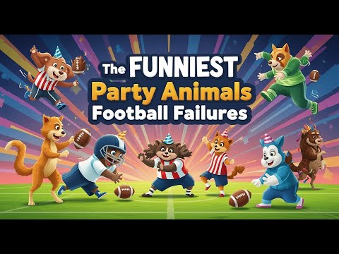 The FUNNIEST Party Animals FOOTBALL FAILS!! | Party Animals