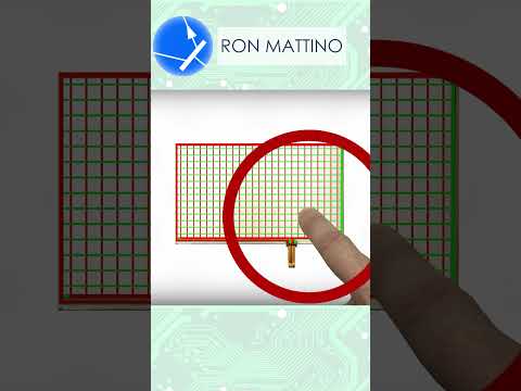 How does Resistive Touchscreen Work? #electronics #diy #touchscreen