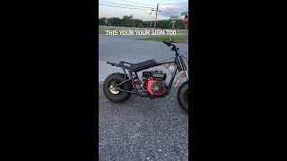 This is your sign... to get a minibike 🚀🏁